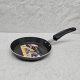 CookClassic Deep Stir Blini/One Egg Wok Non Stick Deep Frying Pans Black For Cooking 15 - 28cm