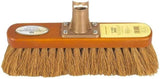 Outdoor Coco Broom Head Only Heavy Duty Garden Yard Soft Stiff Sweeping 12"