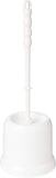 Addis Toilet Brush & Holder Bathroom WC Set Cleaning Brush Open Holder White
