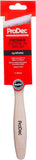 ProDec 2 inch Premier Trade Professional Synthetic Long Handle Cutting In Paint Brush for Sharp Edge Lines Painting with Emulsion, Gloss, Satin Paints on Walls, Ceilings, Wood and Metal, 2" 50mm