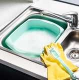 Addis Large Washing Up Bowl 9.5L Capacity, Blue Haze– Durable Plastic Kitchen Sink Bowl, Spacious Dishwashing Basin for Cleaning Dishes & Food Prep