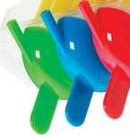 Chef Aid Sipper-Style Plastic Ice Lolly Moulds Set - Multi-Colour (Set of 4)