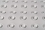 Croydex Double Sucker Bath Shower Mat White Vacuum Suction Anti Slip System Liner For Bathrooms