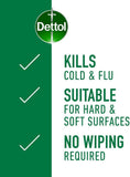 Dettol Crisp Linen Disinfectant Spray  300ml Fresh Shoe Disinfectant Spray, Sofa Cleaner,Antibacterial, Disinfectant,Sprays and Liquids,Household Cleaners