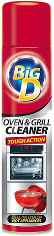 Big D Oven and Grill Cleaner 300ml, White