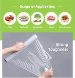 Catering Cling Film Food Poly Wrap 300 Metres Kitchen Takeaway Use Multi Purpose