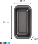Chef Aid Non Stick Pans Various Types - Cake Pan,Sandwich Pan, Springform Cake Pan,Oval Pie Dish & 1lb and 2lb Loaf Pan For Bread, Loaves, Cakes and Bakes