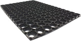 JVL Rubber Ring Heavy Duty Outdoor Entrance Door Mat 40 x 60 cm