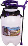 Defenders Multi Purpose Home & Garden Pressure Sprayer with Carry Strap - 5L - 8L, Ideal for Cleaning and Home Plants