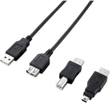 Ross 5-in-1 USB Connection Cable Kit, Black