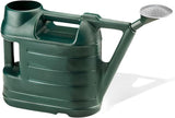 6.5 Litre Watering Can Green with Sprinkler Head for Indoor or Outdoor Gardening with Double Handles | Plastic Plant Watering Can with rose for Houseplant
