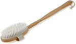 Blue Canyon Wooden Back Scrubber Brush for Shower with Long Handle Bath Brush Body Scrubber,Cleaning Back