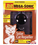 Big Cheese Mega Sonic Solar Cat Repeller Detects & Deters Cats Fouling Deterrent