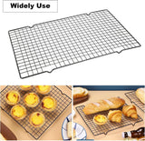 Tala Non-Stick Cooling Tray Rack Cake Baking Food Grid Muffin 40 x 25cm Black