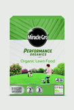 Miracle Gro Performance Organic Lawn Food Natural Soil Grass Feed 100m2 - 360m2