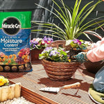 MIRACLE GRO MOISTURE CONTROL COMPOST SOIL FOR HANGING POTS & BASKETS 10L