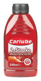 Carlube 2-Stroke Motorcycle Oil XL Chainsaw Lawnmower Petrol Engine Oil 500ml-1L