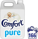Comfort Pure Fabric Conditioner Laundry Dermatologically Tested 166 Washes 5L