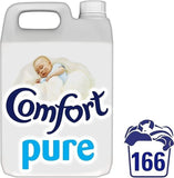 Comfort Pure Fabric Conditioner Laundry Dermatologically Tested 166 Washes 5L
