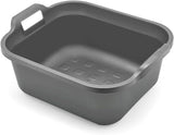 Addis Washing Up Dish Washing Bowl Large Rectangular Plastic With Handles 10L