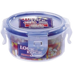 Lock & Lock Round Plastic Food Storage Containers With Lids Various Sizes