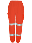 Hi Viz High Vis Visibility Combat Safety Work Trouser Cargo Pants Highways Rail