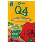 Vitax Q4 All Purpose Premium Plant Food Fertiliser Organic Pellets 900g - 4.5kg