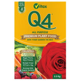 Vitax Q4 All Purpose Premium Plant Food Fertiliser Organic Pellets 900g - 4.5kg