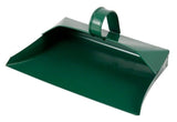 New Heavy Duty Metal Dustpan Steel Dustpan Green And Coco Hand Brush