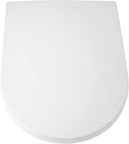 Soft Close Toilet Seat Bathroom D Shape WC Heavy Duty Seat One Button Release