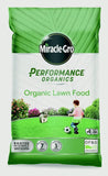 Miracle Gro Performance Organic Lawn Food Natural Soil Grass Feed 100m2 - 360m2