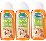 3 x Johnsons Veterinary Vet Dog Flea Cleansing Shampoo For Puppies 200ml