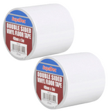 SupaDec Double Sided Vinyl Floor Tape Strong & Reliable Roll Adhesive 48mm x 5m