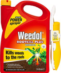 Weedol Rootkill Plus Fast Acting Spray Gun Battery Operate Kill Root Weed 1L-5L