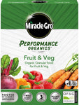 Miracle Gro Performance Organic Granular Fruit & Vegetable Plant Based Food 2kg