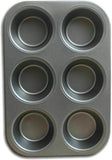 6 And 12 Cup Non Stick Cake Deep Bun Muffin Pie Yorkshire Pudding Baking Tray
