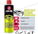 3-IN-ONE Heavy Duty Cleaner Degreaser Foaming Action Multipurpose Spray 500ml