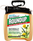 Roundup 100% Natural Weed Control No Glyphosate Pump N Go Refill Sprayer 5L