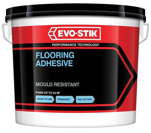 Evo-Stik Flooring Adhesive High Strength Mould Resistant Ready to Use 1L