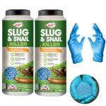 Doff Slug and Snail Killer Showerproof Slug Kill Pellets Organic Gardening New