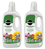 Miracle Gro Organic All Purpose Plant Food Grow Concentrated Fertiliser 1L x 2