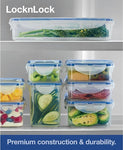 Lock And Lock Clear Plastic Food Storage Container Set Cake Lunch Box Cereal