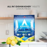 Astonish All In 1 Dishwasher Tablets Pack Of 42 Tabs Lemon Scent Tough