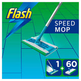 Flash Refill PowerMop Fresh Liquid Solution Spray Wipe 800ml - 60xAbsorbing Pads