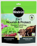 Miracle Gro Nourish & Protect Slug Clear Plant Food Feed Fertiliser 1kg - 2kg