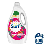 Surf Tropical Oasis Biological Liquid Detergent 2.7L 100 Washes Concentrated