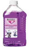 Bartoline Methylated Spirit Fuel Burners Camping Stoves Stain Cleaning 2L Bottle