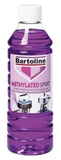 2 x Bartoline Methylated Spirit Fuel Burners Camping Stoves Stain Cleaning 500ml