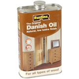 Rustins Danish Oil For Wood And Workshop Natural Finish - All Sizes
