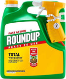 Roundup Weed Killer Fast Action Kills Root Ready To Use Concentrate Spray 3Litre